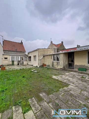 Maison mitoyenne 2 côtés à vendre, 6 pièces - Calais 62100