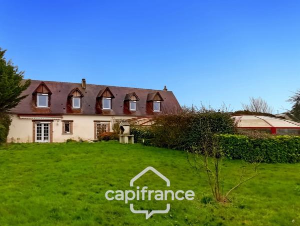 Maison à vendre 7 pièces LA CHAPELLE HUON (72)  -  terrain 3572 m²  -