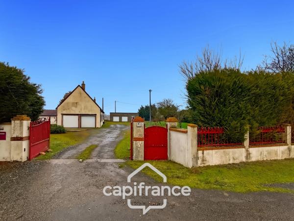 Maison à vendre 7 pièces LA CHAPELLE HUON (72)  -  terrain 3572 m²  -