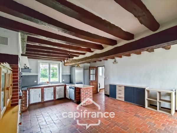 Maison à vendre 7 pièces LA CHAPELLE HUON (72)  -  terrain 3572 m²  -