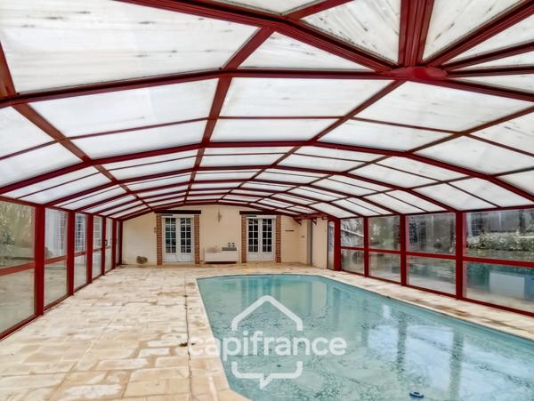 Maison à vendre 7 pièces LA CHAPELLE HUON (72)  -  terrain 3572 m²  -