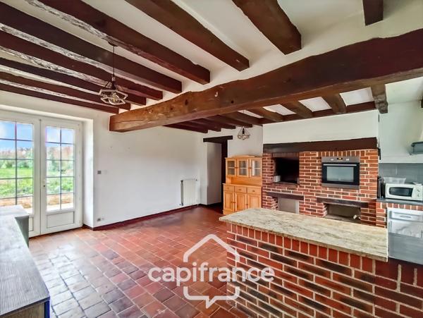 Maison à vendre 7 pièces LA CHAPELLE HUON (72)  -  terrain 3572 m²  -