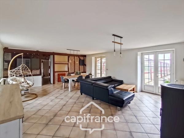 Maison à vendre 7 pièces LA CHAPELLE HUON (72)  -  terrain 3572 m²  -