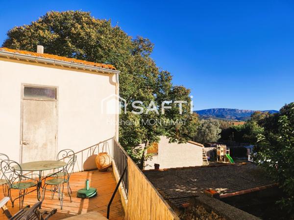 Charmante Maison de ville en 2 Faces, T6, Terrasse