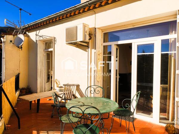 Charmante Maison de ville en 2 Faces, T6, Terrasse