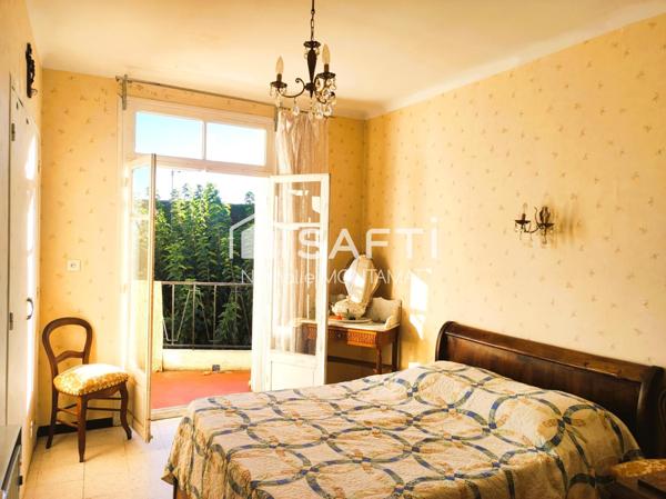 Charmante Maison de ville en 2 Faces, T6, Terrasse