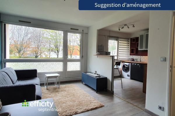 Appartement 1 pièce - 33 m² Exclusivité efficity