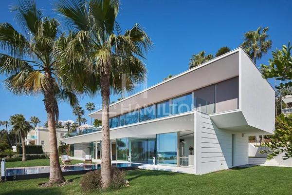 Cannes Californie vue mer rare villa contemporaine neuve Cannes