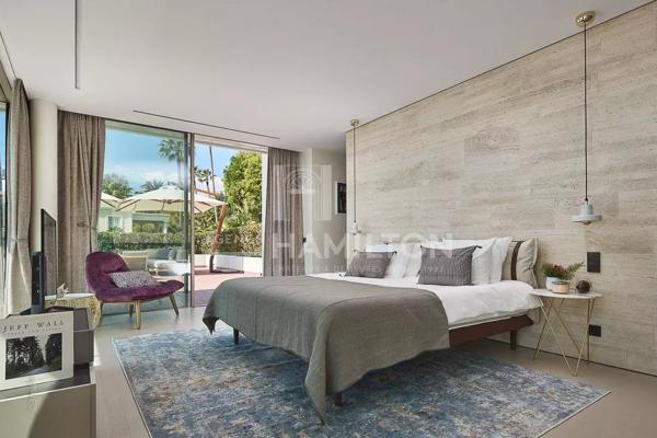 Cannes Californie vue mer rare villa contemporaine neuve Cannes