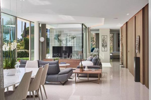 Cannes Californie vue mer rare villa contemporaine neuve Cannes