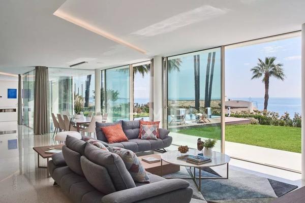 Cannes Californie vue mer rare villa contemporaine neuve Cannes