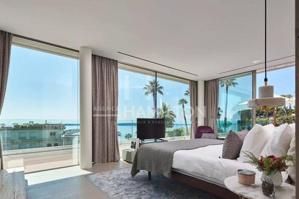 Cannes Californie vue mer rare villa contemporaine neuve Cannes