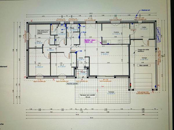 Maison de constructeur, de qualité à 15 min de Montauban