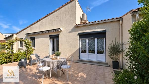 Maison de plain-pied avec jardin clos et garage – Carcassonne