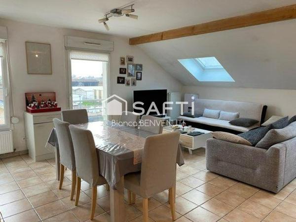 appartement F2 avec garage