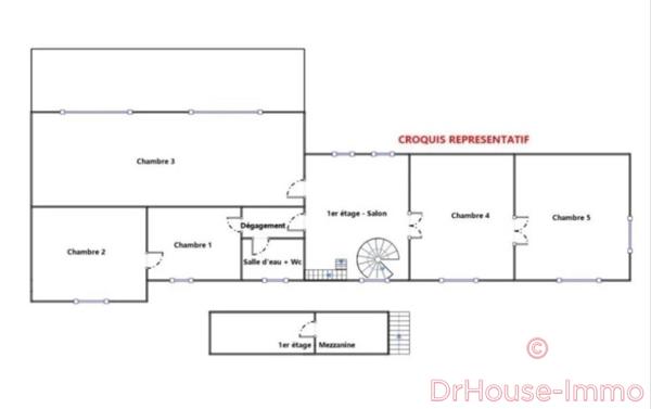 Maison à vendre 8 pièces de 378 m²