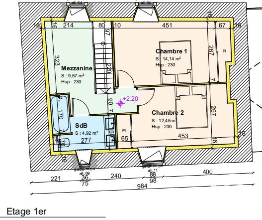 Maison à vendre 2 pièces 85 m² Plumieux