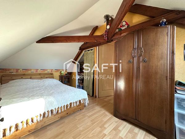 Maison de charme, 142m2, 4 chambres, jardin.