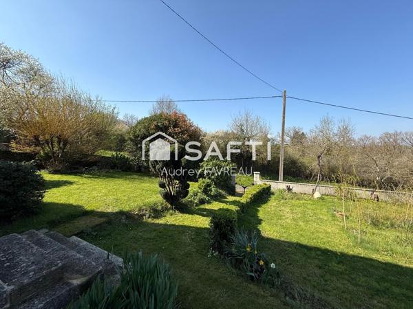 Maison de charme, 142m2, 4 chambres, jardin.