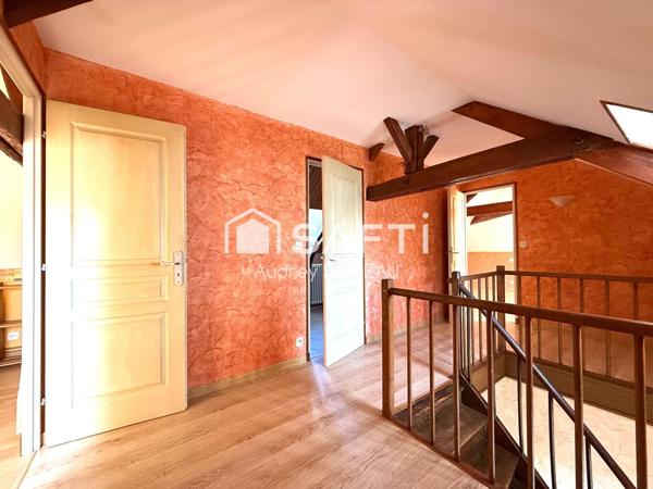Maison de charme, 142m2, 4 chambres, jardin.