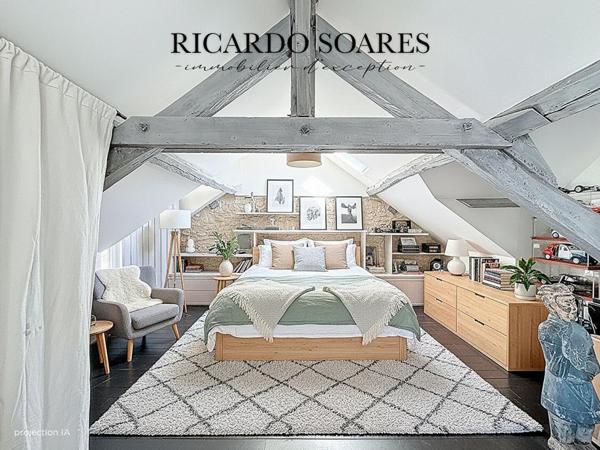 60320 BÉTHISY-SAINT-PIERRE / MAGNIFIQUE LONGÈRE RÉVONÉE 199m2 / 5 CHAMBRES / 1 SUITE PARENTALE / TERRASSE ET JARDIN