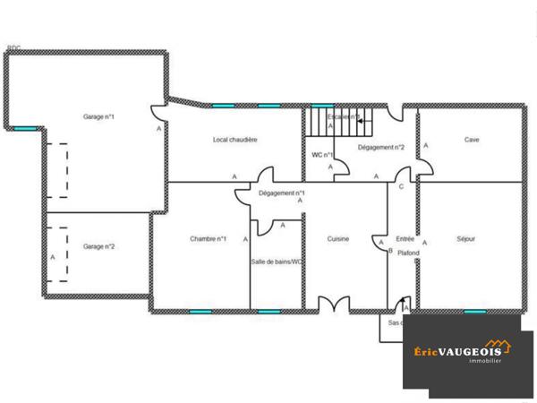 Coulommiers (77120) Maison 123m², Terrain 1600m², Garages à Jouy-sur-Morin