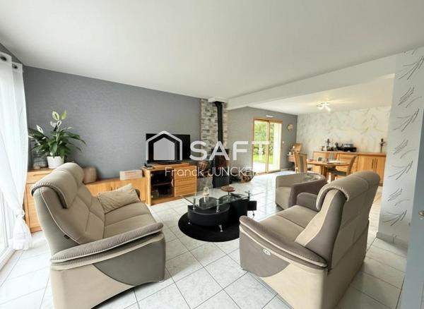 Maison avec une vie de plain?pied et un garage de 30m².