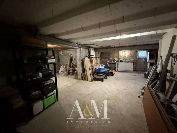 Villa plain-pied T4 + garage + sous-sol