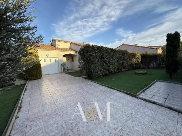 Villa plain-pied T4 + garage + sous-sol
