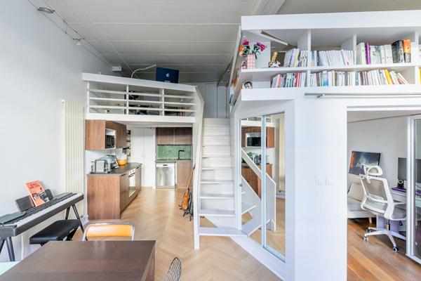 Loft lumineux au calme sur cour