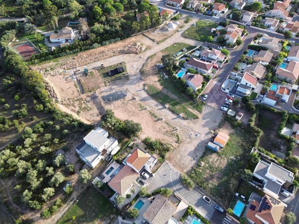 Terrain à bâtir viabilisé de 507 m2 en 4 faces