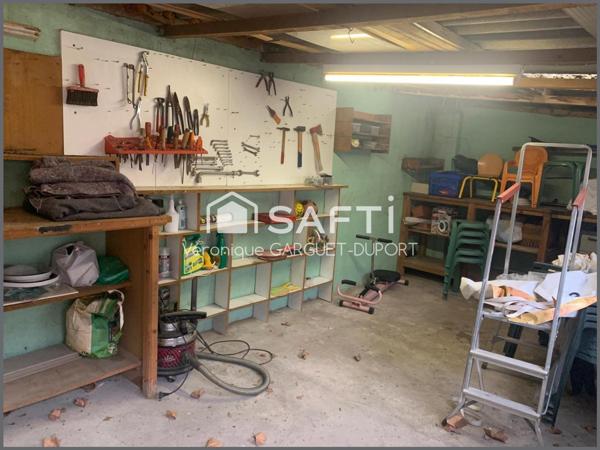 Maison Centre ville – 145m², Jardin, Atelier et Stationnement