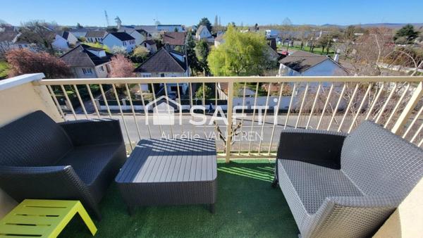 Appartement 3 chambres avec beau balcon orienté sud