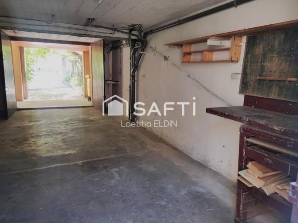 Saint-Ruf : Maison spacieuse, jardin, garage, cour