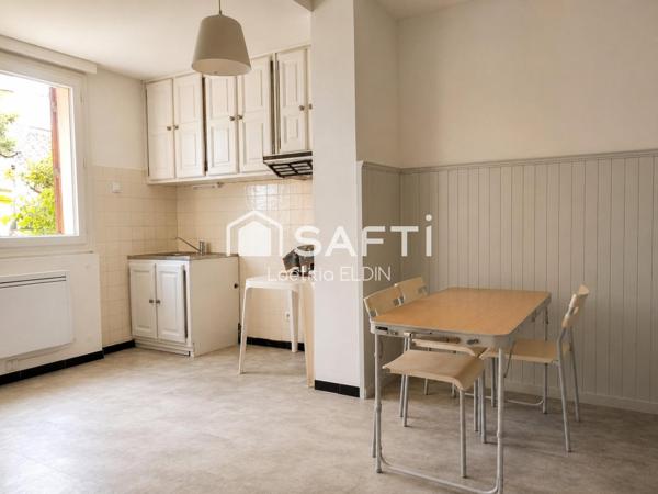 Saint-Ruf : Maison spacieuse, jardin, garage, cour