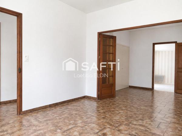 Saint-Ruf : Maison spacieuse, jardin, garage, cour