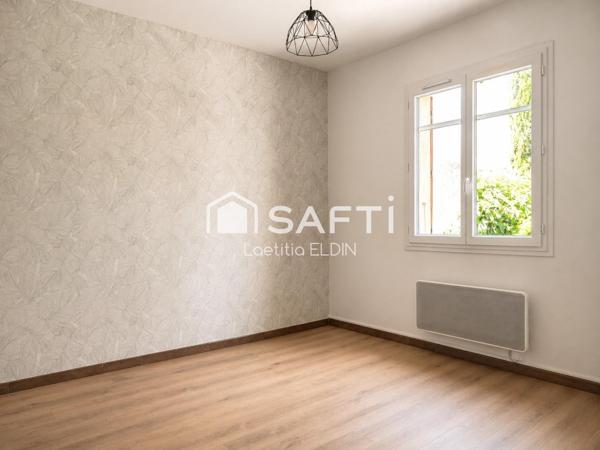 Saint-Ruf : Maison spacieuse, jardin, garage, cour