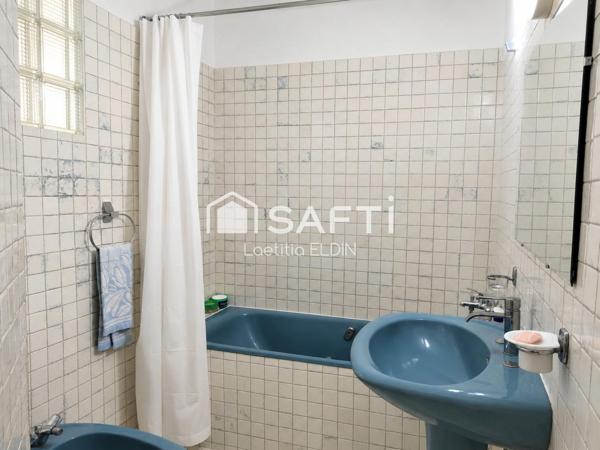 Saint-Ruf : Maison spacieuse, jardin, garage, cour