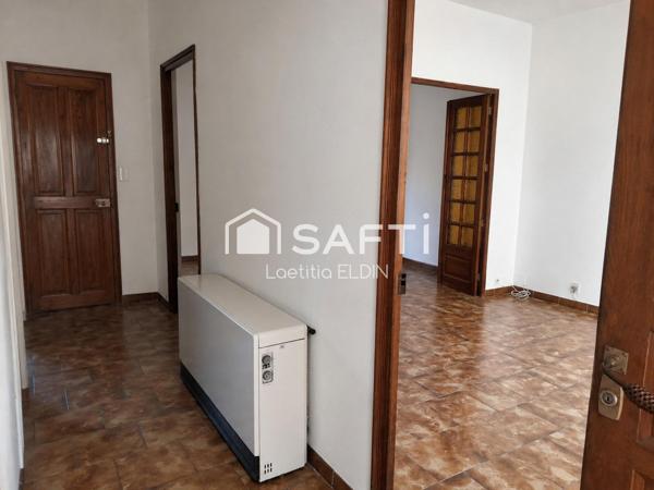 Saint-Ruf : Maison spacieuse, jardin, garage, cour