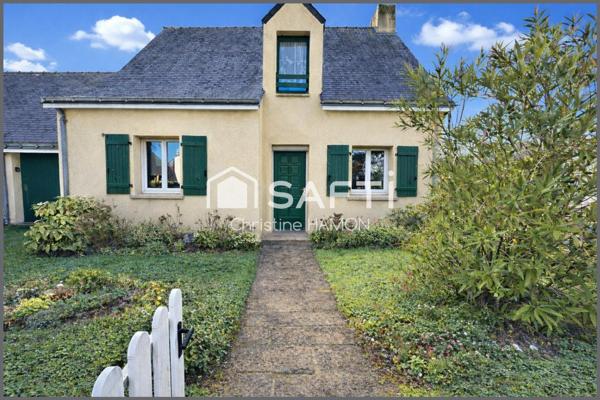 Maison dans le centre, vie de plain pied et jardin