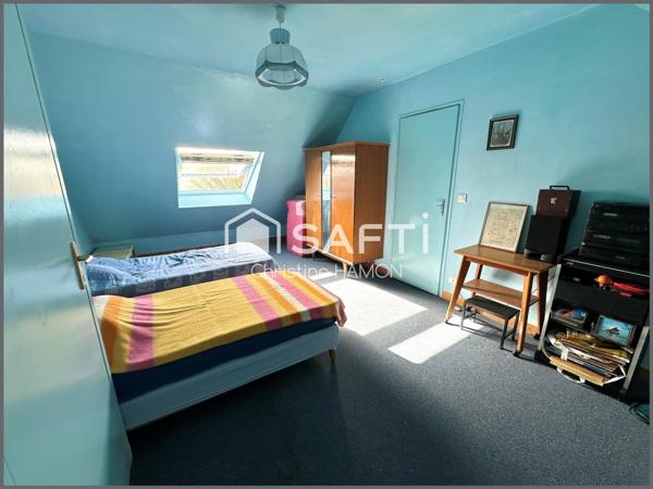 Maison dans le centre, vie de plain pied et jardin