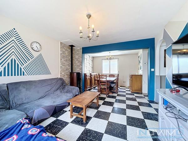 Maison mitoyenne 1 côté à vendre, 5 pièces - Calais 62100