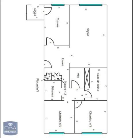 Appartement à vendre 3 pièces 72m²