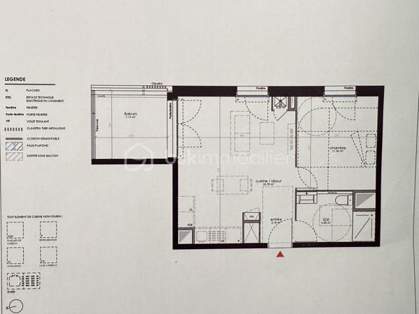 Appartement de 42 m²