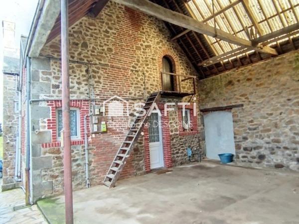 Maison de ville – 120 m² – Terrain 660 m² – Le Pas (53)