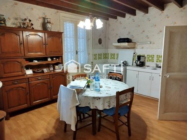 Maison de ville – 120 m² – Terrain 660 m² – Le Pas (53)