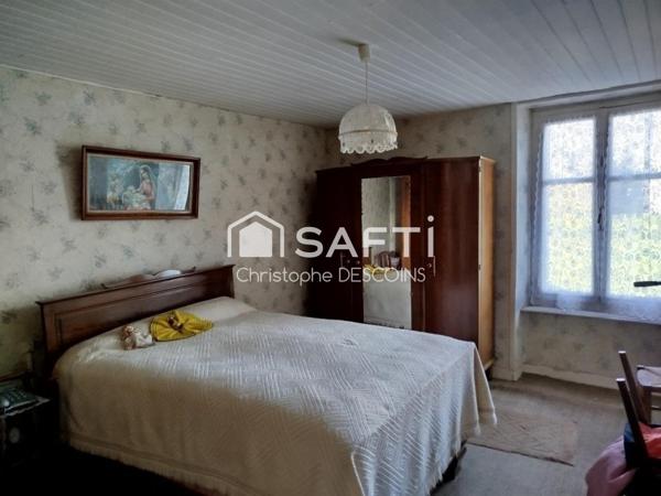 Maison de ville – 120 m² – Terrain 660 m² – Le Pas (53)