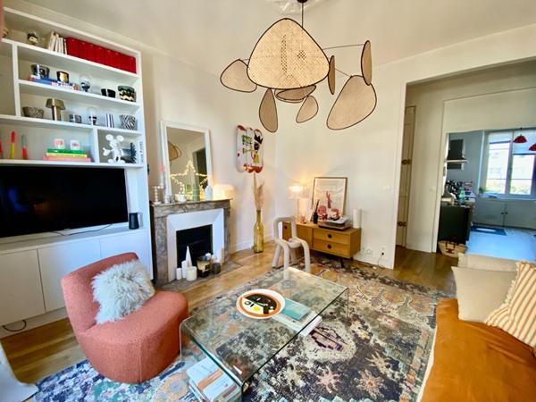 A vendre appartement Coup de Coeur Rennes Centre : T3 au Style Authentique et Emplacement Idéal