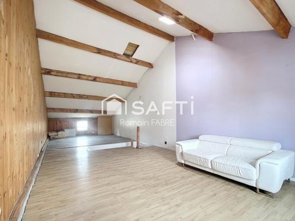 Immeuble en Duplex en un logement avec 3 chambres avec de Grands volumes