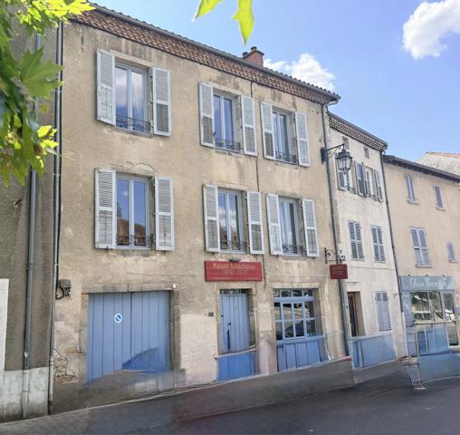Spacieuse maison familiale située au cœur d'une ville animée, avec possibilité d'ouverture de chambres d'hôtes